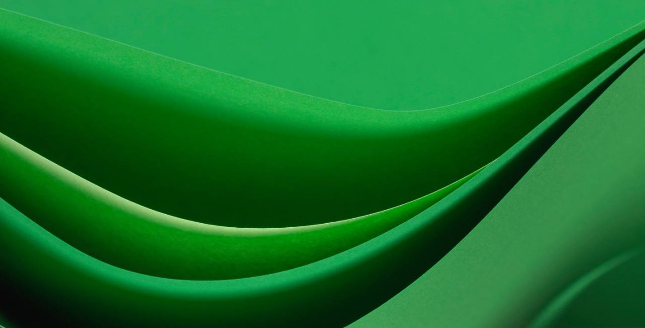 green curve